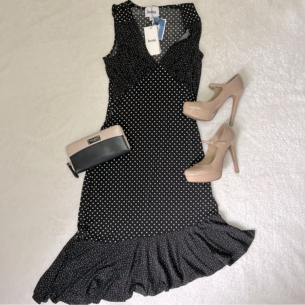NWT Classic Dot & Pin Dot Midi